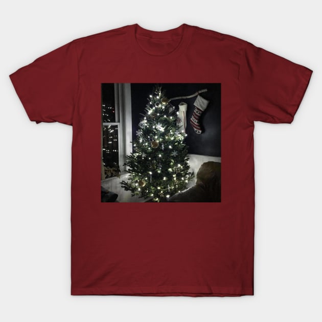 Christmas Tree in the Corner T-Shirt by Humerushumor